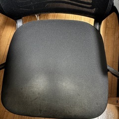 オフィスチェア　黒
の画像