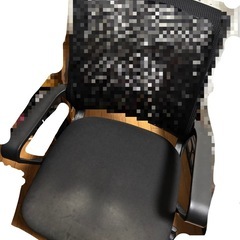 オフィスチェア　黒
の画像