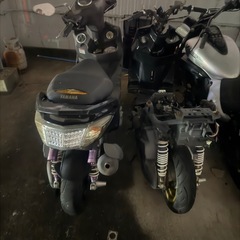 引き取りのみ　シグナス　2型　国内　台湾　2台セット　完全部品取販売　SE44Jの画像