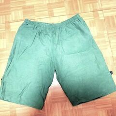 ◆ハーフパンツ メンズ　モスグリーン　中古品の画像