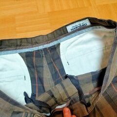  ◆ハーフパンツ メンズ　HARVARD UNIVERSITY ハーバード大学　中古品の画像