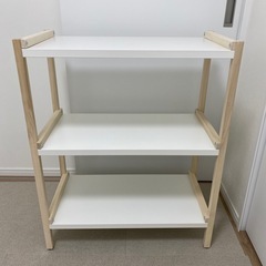 IKEA オープンシェルフ 棚 おもちゃ棚 洋服棚の画像