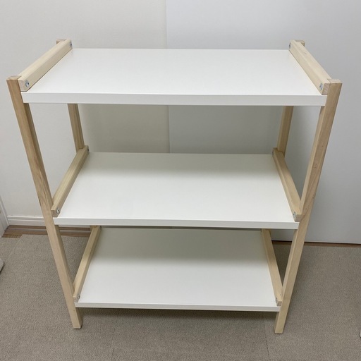 オープンラック 白 ikea IKEA オープンシェルフ 棚 おもちゃ棚 洋服棚 