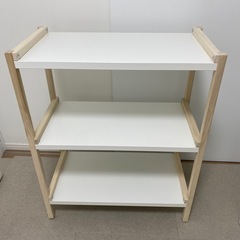 IKEA オープンシェルフ 棚 おもちゃ棚 洋服棚の画像