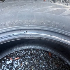 スタッドレスタイヤ4本205/55R16 91Q ブリヂストンBS ブリザックVRX2 倉庫保管 ゴム質良 の画像