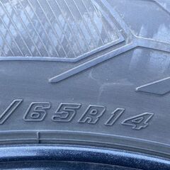 スタッドレス‼️バリミゾ‼️‼️②155/65R14‼️軽自動車‼️の画像