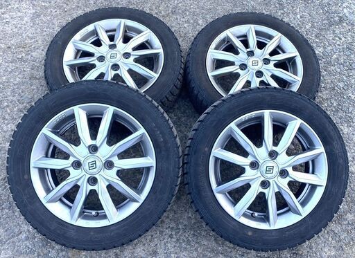 スタッドレス‼️バリミゾ‼️‼️③155/65R14‼️軽自動車‼️ (渚(なぎさ