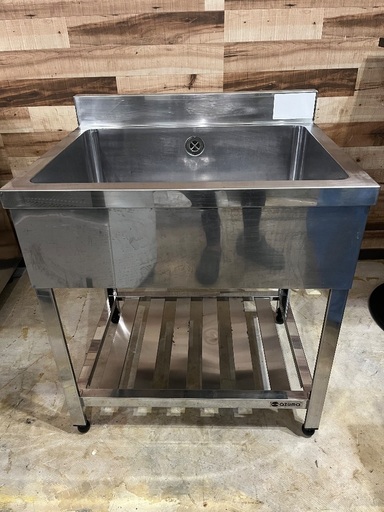 シンク750×600×800mm(幅×奥行き×高さ) (okm) 新大阪の調理器具