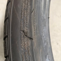 交換可能1本 中古タイヤ 225/35r19 9分山程度の画像