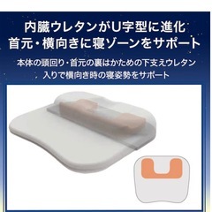 ニトリ　首・肩・背中も支える枕の画像