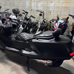 YAMAHA マグザム】　マットブラック　大人カスタム　ビシキマ　好調の画像