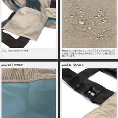 プロックス PROX テフロンポリエステルウェダー チェスト ラジアルの画像