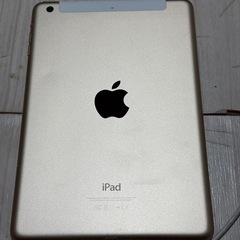 取引中　iPad mini 3 Wi-Fi+Cellular 16GB MGYR2J/A SIMフリー [ゴールド]の画像