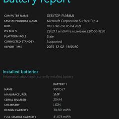 Surface Pro 4 i5 6300U SSD 256GB メモリ4GBの画像