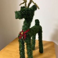 クリスマスツリー150cmトナカイ高さ62cmの画像