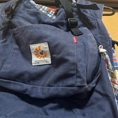 ergobaby 抱っこひも チェック柄の画像