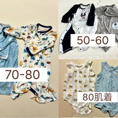 ベビー服50-80 サイズ19点の画像
