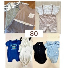 ベビー服50-80 サイズ19点の画像