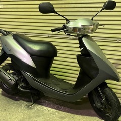 【New】美品 実働 BT新品 バリ溝 スズキ CA1PA レッツ2 2スト原付 スクーター シルバーの画像