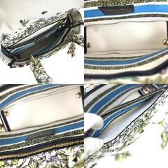 ディオール  ハンドバッグ マルチカラー  Dior レディディオール 刺繍の画像