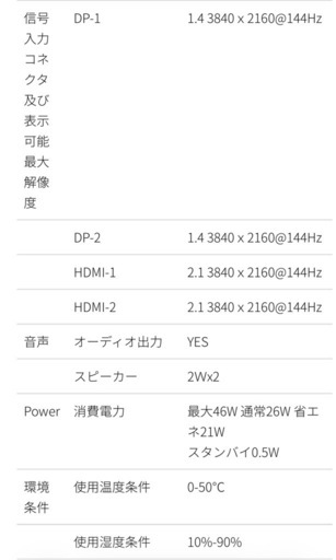 今日夜に取りに来れる方！　ゲーミングモニター JN-IPS27144UHDR-HSP [27型 /4K(3840×2160） /ワイド