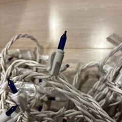 クリスマス　電飾LED 1.4m 電飾100個　青色の画像