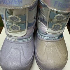 FROZEN アナとエルサ 光り子供用ブーツdisneyの画像