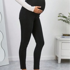 マタニティ ストレッチデニムの画像