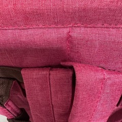 ミッキーのサインが書かれたリュックサックの画像