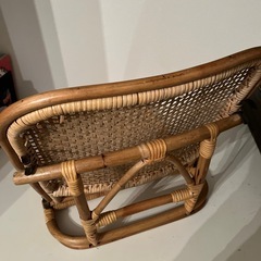 竹製座椅子　椅子　和風　チェアの画像