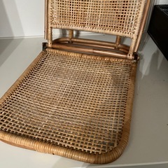 竹製座椅子　椅子　和風　チェアの画像