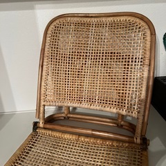 竹製座椅子　椅子　和風　チェアの画像