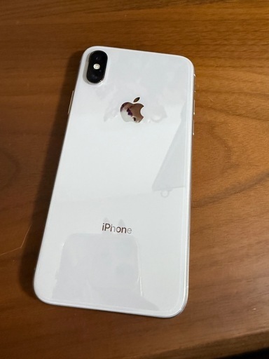 【美品】iPhone X 256GB シルバー SIMフリー