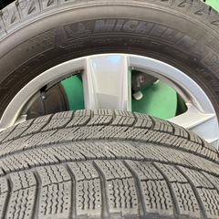 ★1年前に購入！ミシュラン　255 55 R18 4本価格！溝7.4mm カイエン　スタッドレス ★の画像