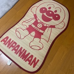 アンパンマン い草 国産 日本製 お昼寝マット 「 アンパンマンといっしょ 」 70×120cmの画像