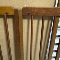 日本製ベビーベッド スヌーピー 120×70 の画像