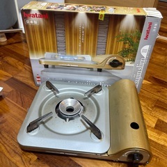 土鍋 と ガスコンロの画像