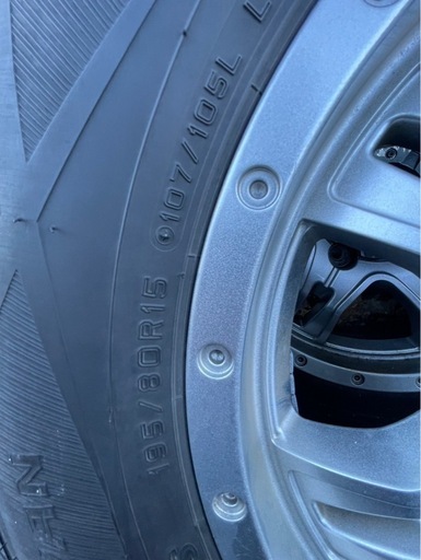 ハイエース200系　スタッドレス＆ホイールセット 4本