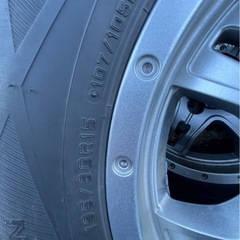 ハイエース200系　スタッドレス＆ホイールセット 4本の画像