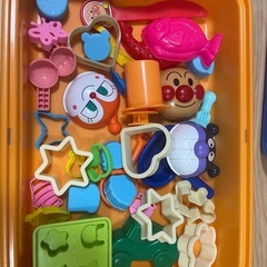 アンパンマン　遊びいっぱいどこでもすなば(室内砂場セット)の画像