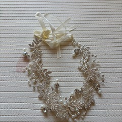 ［美品］STELLA BRIDALブライダルアクセサリーセットの画像