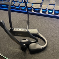 Earaku(イアラク) Bluetoothヘッドセット 通話用イヤホン 両耳 耳掛けの画像