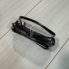 カラビナ付き　クリアポーチの画像