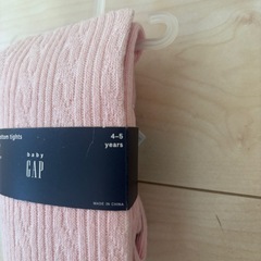 新品未使用　BabyGap くまタイツの画像