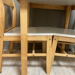 【中古】ダイニングテーブルセットの画像