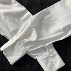 GU シャツスリーブコンビネーションセーター(長袖)Q リブ編み Ｍサイズの画像