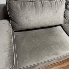 【受け取りに来てくださる方限定】レイアウト自由・LOWYAカウチソファー・ロータイプの画像