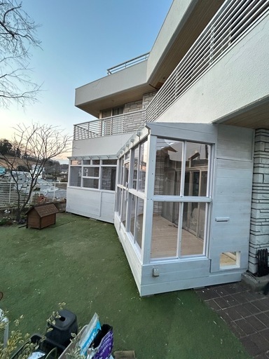 サンルームの作成ウッドデッキ・ベランダの作成