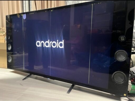 ジャンク品/部品取り】SONY 55型 4Kテレビ KJ-55X9300C 液晶漏れあり