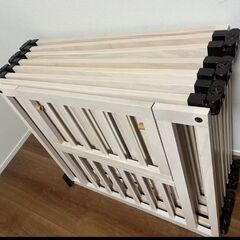 ベビーサークル/木製/値引きありの画像